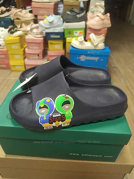 Шлепанци для мальчика Brawl Stars 31-36р.