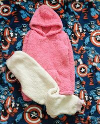 12-13 років, 158 зріст Snuggle флісова піжама тедді, супер - тепла, худі з