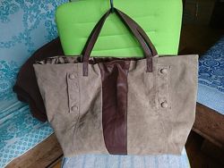Кожаная сумка-хобо кожаный мешок сумка-мешок на плечо шоппер замшевый мешок