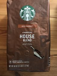 Зерновой Кофе Starbucks США 1. 13 кг кава Старбакс зерно з америки