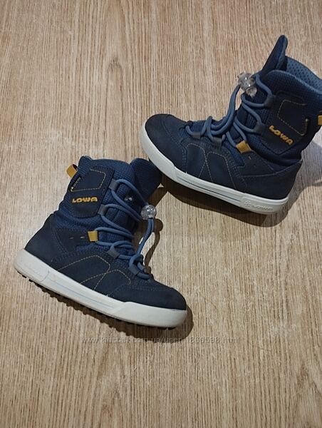 Непромокальні якісні черевики lowa gore-tex зимові теплі