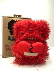 М&acuteяка іграшка Фаглер із серцем Червоний Fuggler Love Fugg Annoyed Alien