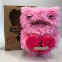 Мяка іграшка Фуглер із серцем Рожевий Fuggler Funny Ugly Monster