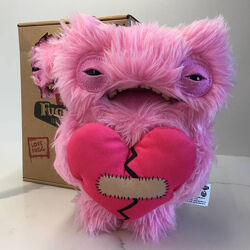 Уцінка М´яка іграшка Фаглер із серцем рожевий fuggler ОРИГІНАЛ