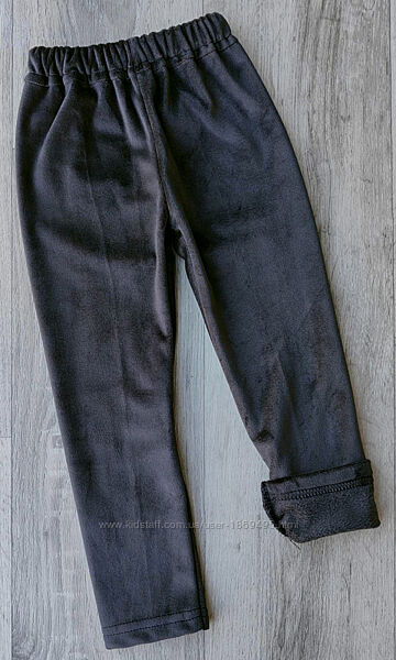 Лосини велюр на хутрі для дівчинки