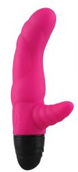 Вибратор рельефный Adrien Lastic Cyclone со стимуляцией точки G
