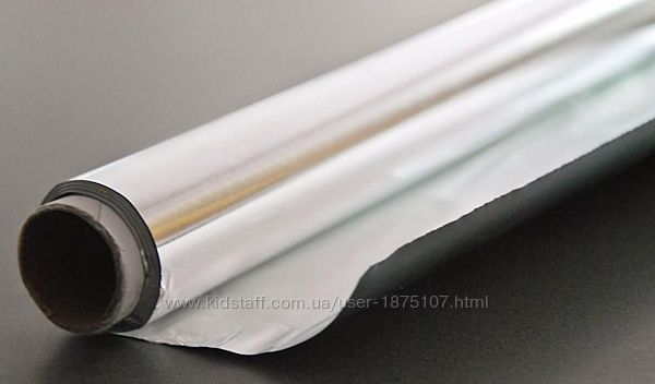 Фольга алюминиевая 100 микрон для бани