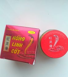 Вьетнамский бальзам со змеиным ядом Hong Linh Cot, 20 г