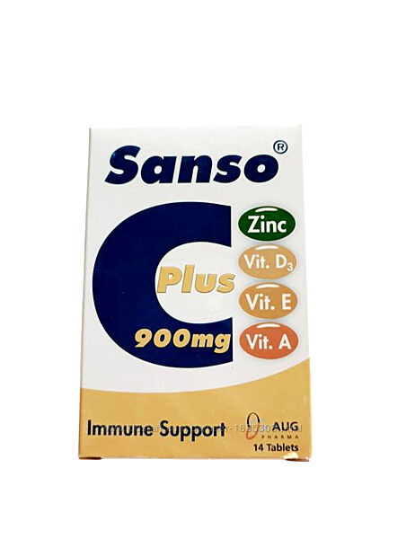 Цинк а д е мультивітаміни sanso plus 900mg zinc d вітаміни з єгипту єгипет 