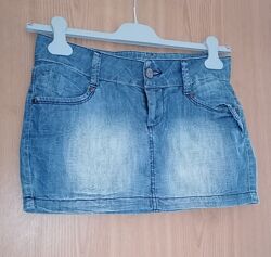 Джинсовая юбка мини Madoc размер 27 L