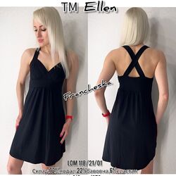 Жіночий сарафан чорний ТМ ELLEN LDM 118/21/01