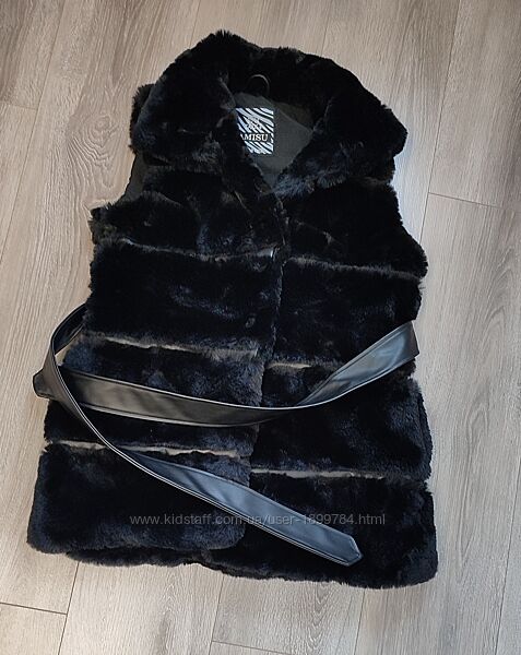 Жилетка безрукавка шуба 