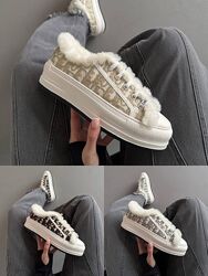 Преміум Новинка Christian Dior Waln Dior Fur Зима Хутро / 3 різні кольори