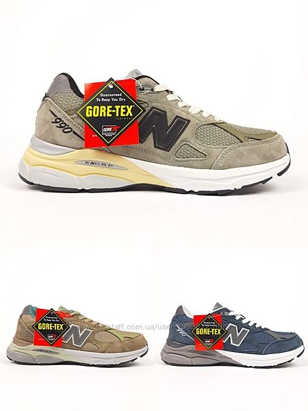 Чоловічі Термо Кросівки New Balance 990v3 x Bodega Anniversary / 3 Кольори