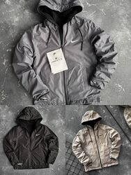 Чоловіча Демісезонна Двостороння Куртка Nike Фліс