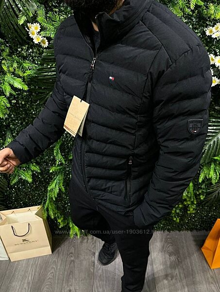 Преміум Чоловіча Зимова Куртка Tommy Hilfiger 