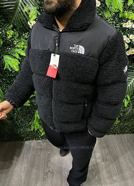 Чоловіча Тепла Зимова Куртка Тедді The North Face 
