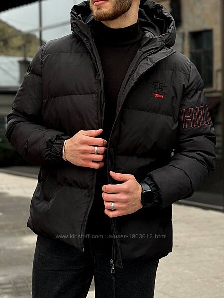 Преміум Чоловіча Зимова Куртка Пуховик Tommy Hilfiger 