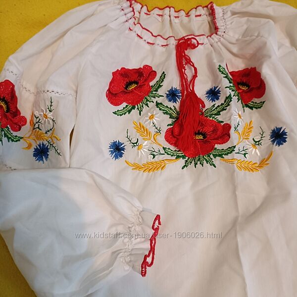 Вишиванка на дівчинку