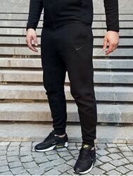 Чоловічі та підліткові спортивні штани трикотаж двухнитка, Найк,44-52