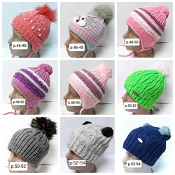 Любая 100 грн. Зимняя шапка для девочки