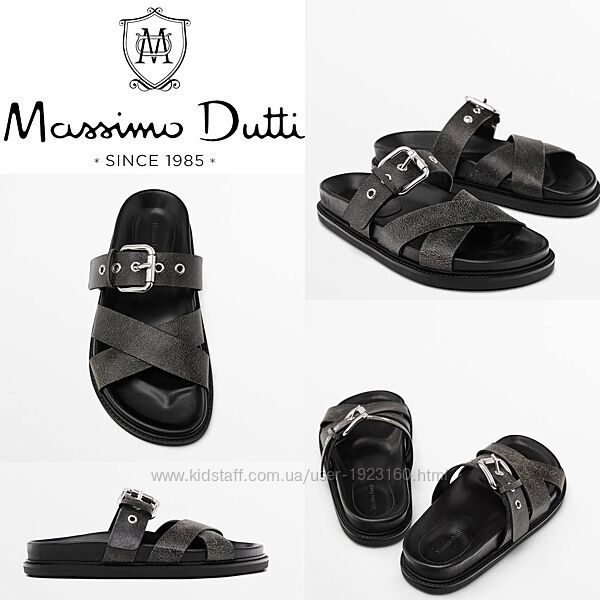 Продам жіночі шкіряні сандалі Massimo Dutti 