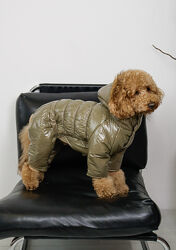 Одежда для собак зимний комбинезон лакированные