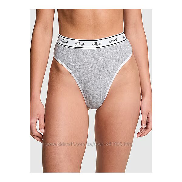 Трусики Victorias Secret Logo Cotton Brazilian Panty, розмір L. 