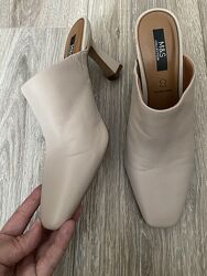 Шкіряні мюлі M&S, розмір 40