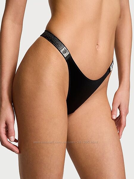 Трусики з камінчиками Victorias Secret, розмір L