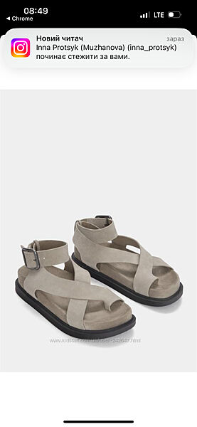 Pull&bear шикарні замшеві босоніжки. Всі розміри