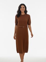  Плаття сукня натур міді бавовна прошва 