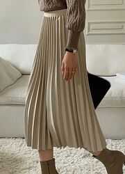 Юбка пліссе міді демі Плаття сукня шикарна