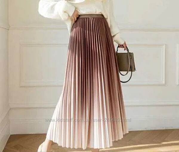 юбка міді Куртка шикарна двухстороння юбка міді