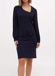 Sassofono сукняКофта лонгслів натур Платье миди базовое брендовое трикотаж