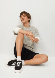 Комфортні контрасні кеди Mango р.43-44