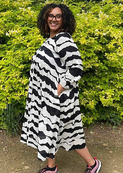 Бавовняна сукня зебра george 50-52