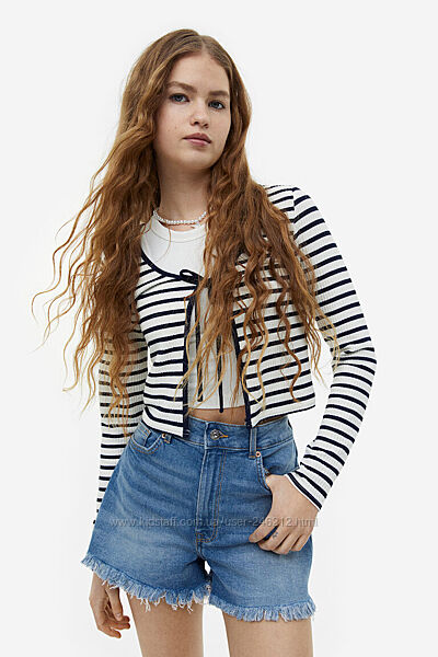 Sale крутецкі шорти h&m з бахромою р. м 38 uk10
