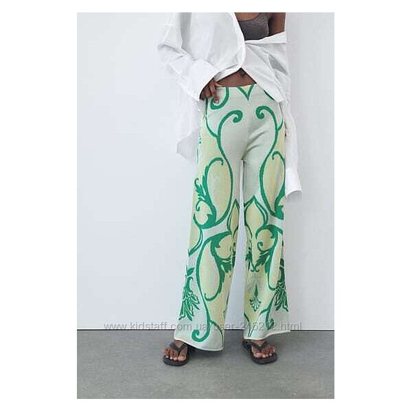 Жакардові штани Zara s-m-l