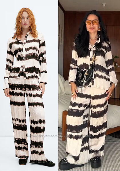 Плісований легкий костюм Mango р. L