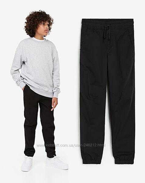 Підліткові штани-джогери H&M на підкладці 12-14 р  164-170 см