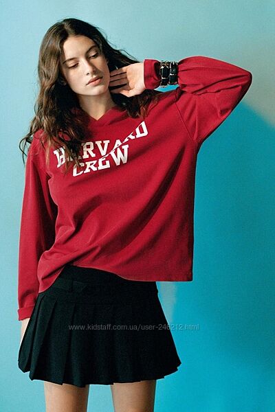 Стильний лонгслів світшот Zara M-L