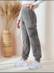 Пухнасті флісові джогери карго XXL 50-52