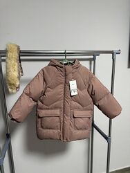 Пуховик Zara 104 110