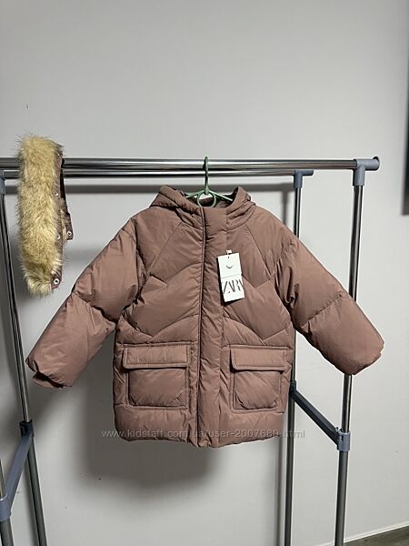Пуховик Zara 104 110