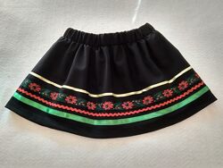 Спідничка до українського костюма до вишиванки 6-7 р