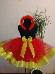 Костюм новорічний принцеса, сніжинка, ялинкова іграшка, костюм санти