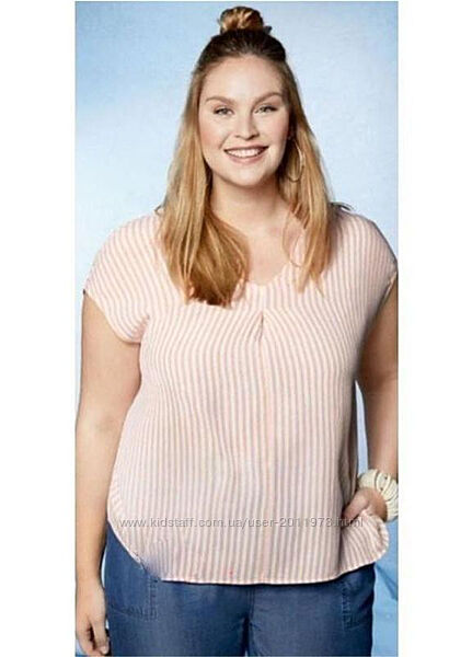Блуза з віскози жіноча в смужку  Esmara