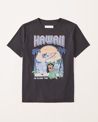 Дитяча футболка Abercrombie & Fitch на дівчинку 11-12років