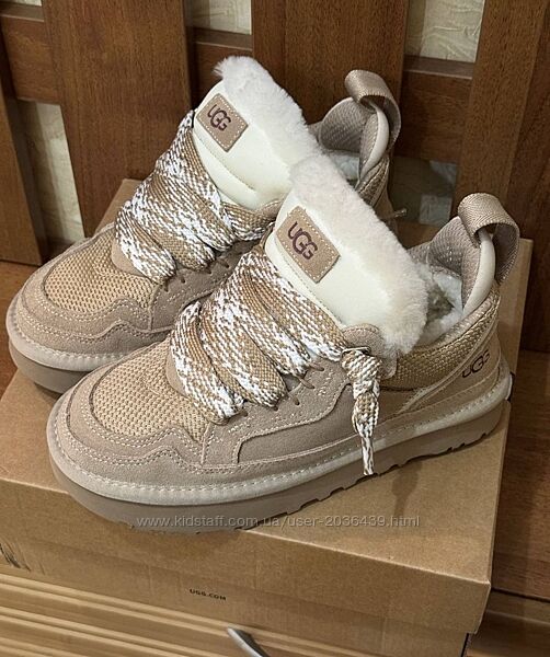 Ugg australia оригінальні уггі кросівки снікерси lowmel sneaker sand 